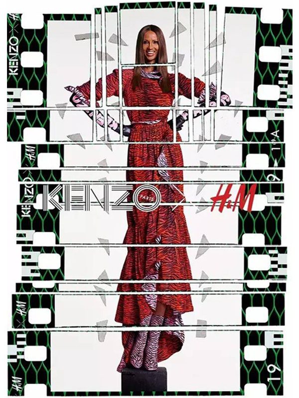 KENZO x H&M廣告